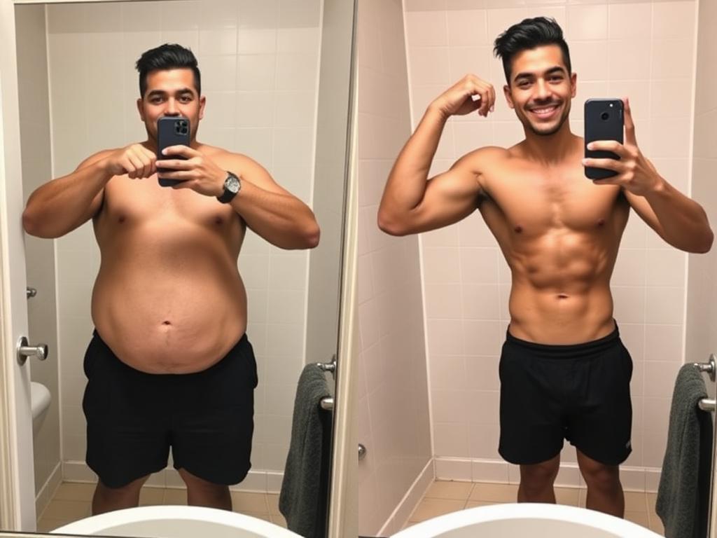 Transformación real de un hombre